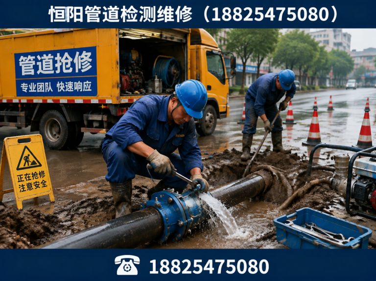 惠城区地埋管漏水定位展示图